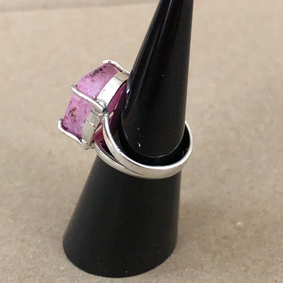 Pink Geode Ring - Picture 2 of 6